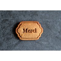 Danke-Ausstecher - Nachrichten-Ausstecher Hochzeits-Ausstecher Personalisierter Ausstecher von LeCuisinier