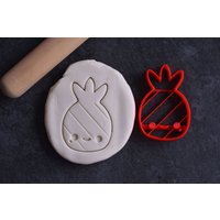 Kawaii Ananas-Ausstechform. Kawaii-Keksform. Ananas-Plätzchenform von LeCuisinier