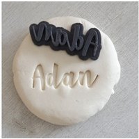 Keksstempel Mit Vornamen | Individuell Anpassbar. Vornamen-Presse-Ausstecher V2. Personalisierter Keksausstecher Namen von LeCuisinier