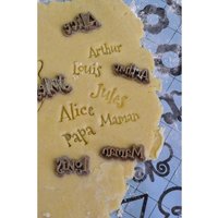 Keksstempel Mit Vornamen | Anpassbar Zirkus - Ausstecher Drücken Personalisierter Namen von LeCuisinier