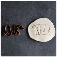 Origami Eisbär Ausstecher - Keksausstecher von LeCuisinier