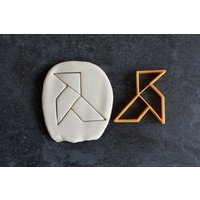 Origami-Papierhenne-Ausstechform Origami-Papierhenne-Ausstechform von LeCuisinier