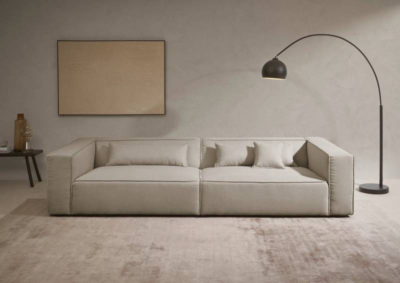 LeGer Home by Lena Gercke 3-Sitzer PIARA XXL, Sofa mit Kedernaht in Cord, Leinenoptik o. Strukturstoff, schwarze Füße, bequemer Sitzkomfort, extra tiefe Sitzfläche LeGer Home by Lena Gercke 3-Sitzer PIARA XXL, Sofa mit Kedernaht in Cord, Leinenoptik o. Strukturstoff, schwarze Füße, bequemer Sitzkomfort, extra tiefe Sitzfläche von LeGer Home by Lena Gercke