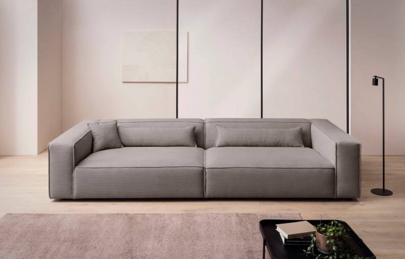 LeGer Home by Lena Gercke 3-Sitzer PIARA XXL, Sofa mit Kedernaht in Cord, Leinenoptik o. Strukturstoff, schwarze Füße, bequemer Sitzkomfort, extra tiefe Sitzfläche LeGer Home by Lena Gercke 3-Sitzer PIARA XXL, Sofa mit Kedernaht in Cord, Leinenoptik o. Strukturstoff, schwarze Füße, bequemer Sitzkomfort, extra tiefe Sitzfläche von LeGer Home by Lena Gercke