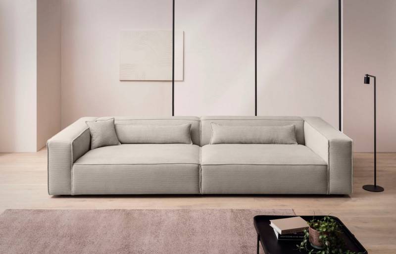 LeGer Home by Lena Gercke 3-Sitzer PIARA XXL, Sofa mit Kedernaht in Cord, Leinenoptik o. Strukturstoff, schwarze Füße, bequemer Sitzkomfort, extra tiefe Sitzfläche LeGer Home by Lena Gercke 3-Sitzer PIARA XXL, Sofa mit Kedernaht in Cord, Leinenoptik o. Strukturstoff, schwarze Füße, bequemer Sitzkomfort, extra tiefe Sitzfläche von LeGer Home by Lena Gercke