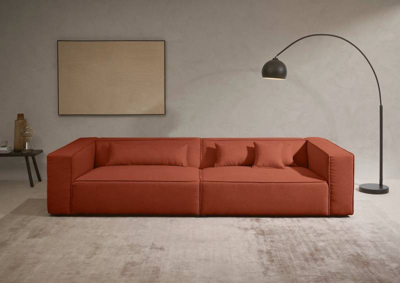 LeGer Home by Lena Gercke 3-Sitzer PIARA XXL, Sofa mit Kedernaht in Cord, Leinenoptik o. Strukturstoff, schwarze Füße, bequemer Sitzkomfort, extra tiefe Sitzfläche LeGer Home by Lena Gercke 3-Sitzer PIARA XXL, Sofa mit Kedernaht in Cord, Leinenoptik o. Strukturstoff, schwarze Füße, bequemer Sitzkomfort, extra tiefe Sitzfläche von LeGer Home by Lena Gercke