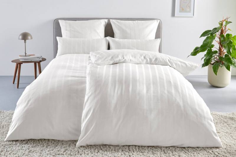 LeGer Home by Lena Gercke Bettwäsche Leonore, Mako-Satin, 2 teilig, Mako-Satin Streifen aus 100% Baumwolle, Größe ab 135x200 cm LeGer Home by Lena Gercke Bettwäsche Leonore, Mako-Satin, 2 teilig, Mako-Satin Streifen aus 100% Baumwolle, Größe ab 135x200 cm von LeGer Home by Lena Gercke