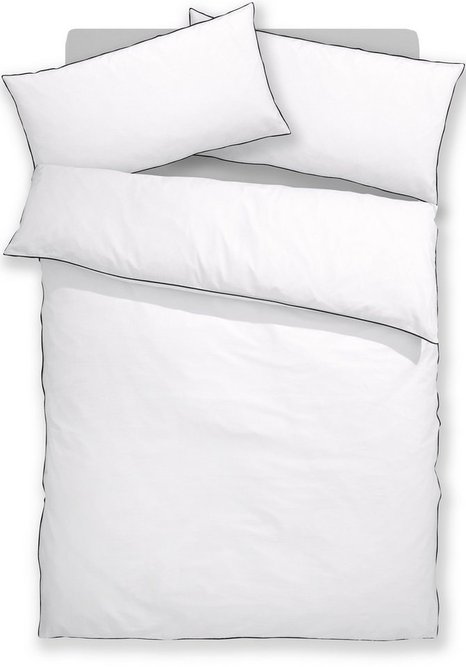 LeGer Home by Lena Gercke Bettwäsche Nayara, Renforcé, 2 teilig, in Gr. 135x200 oder 155x220 cm, Bettwäsche mit Piping/Paspel von LeGer Home by Lena Gercke