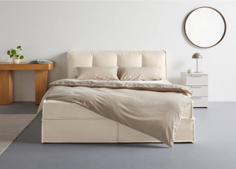 LeGer Home by Lena Gercke Boxspringbett Addyson (Härtegrade H2, H3 und H4 wählbar), Boxspringbett inkl. Topper, 2 Matratzen von LeGer Home by Lena Gercke