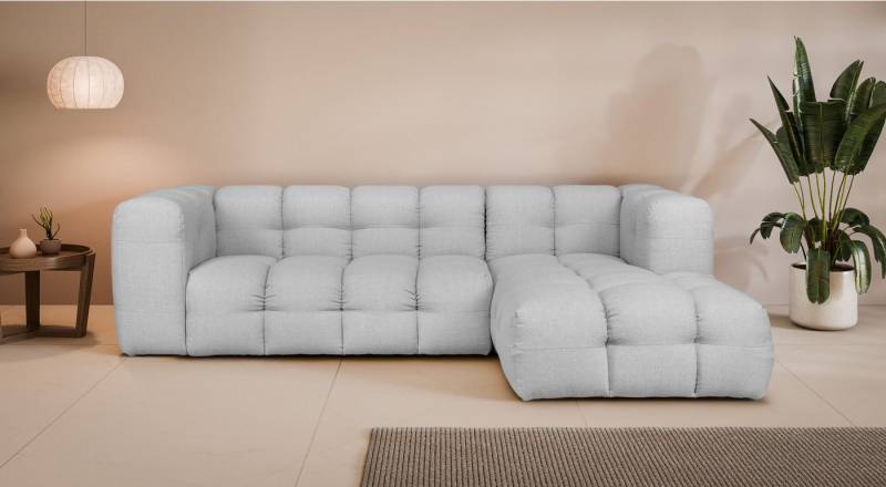 LeGer Home by Lena Gercke Ecksofa TALISHA L-Form Designersofa, moderne Steppung, B/T/H: 276/178/75 cm, aufwendig gepolstert, hoher Sitzkomfort von LeGer Home by Lena Gercke