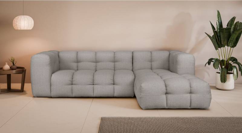 LeGer Home by Lena Gercke Ecksofa TALISHA L-Form Designersofa, moderne Steppung, B/T/H: 276/178/75 cm, aufwendig gepolstert, hoher Sitzkomfort von LeGer Home by Lena Gercke