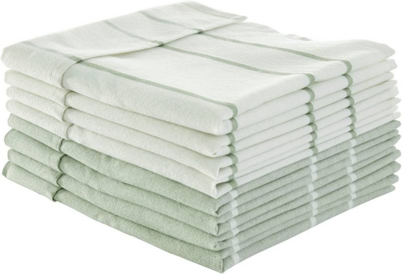 LeGer Home by Lena Gercke Geschirrtuch Anisha, aus 100% Baumwolle, (Set, 10-tlg), in zwei unterschiedlichen Farben, Maße je Tuch ca. 50x70 cm von LeGer Home by Lena Gercke