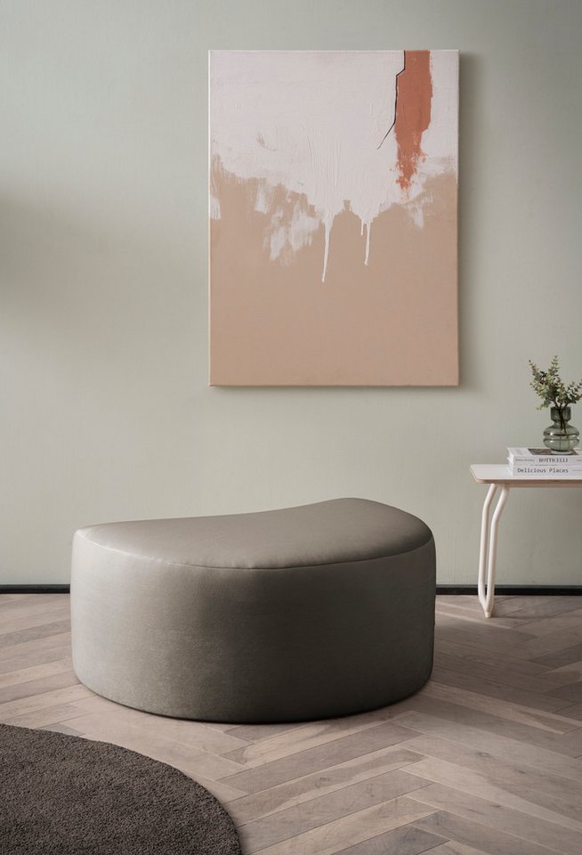 LeGer Home by Lena Gercke Hocker Isalie, in modernen Farben und verschiedenen Stoffen, gepolstert, kombinierbar mit XXL-Sessel ISALIE von LeGer Home by Lena Gercke