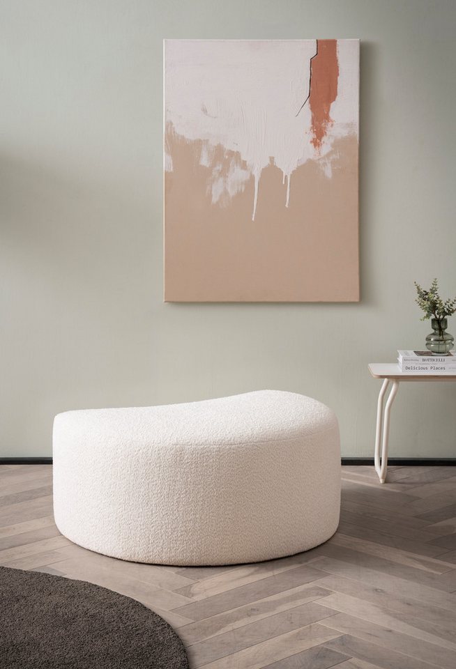 LeGer Home by Lena Gercke Hocker Isalie, in modernen Farben und verschiedenen Stoffen, gepolstert, kombinierbar mit XXL-Sessel ISALIE von LeGer Home by Lena Gercke