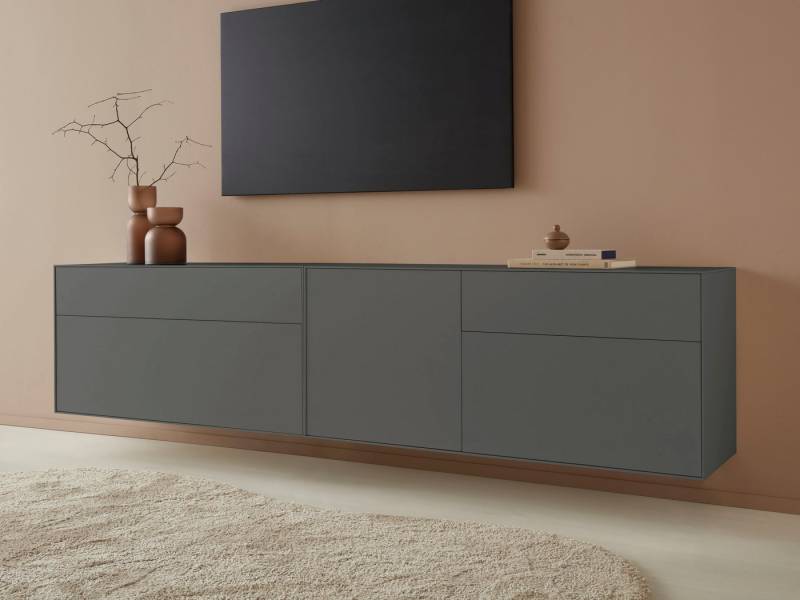 LeGer Home by Lena Gercke Lowboard Essentials (2 St), Breite: 239cm, MDF lackiert, Push-to-open-Funktion von LeGer Home by Lena Gercke