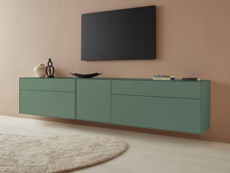 LeGer Home by Lena Gercke Lowboard Essentials (2 St), Breite: 279cm, MDF lackiert, Push-to-open-Funktion von LeGer Home by Lena Gercke