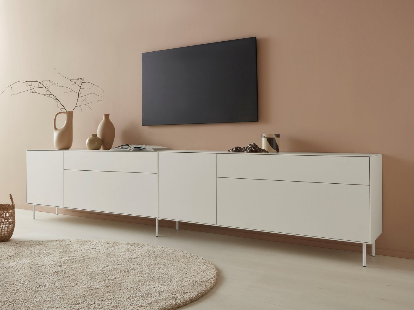 LeGer Home by Lena Gercke Lowboard Essentials (2 St), Breite: 334cm, MDF von LeGer Home by Lena Gercke