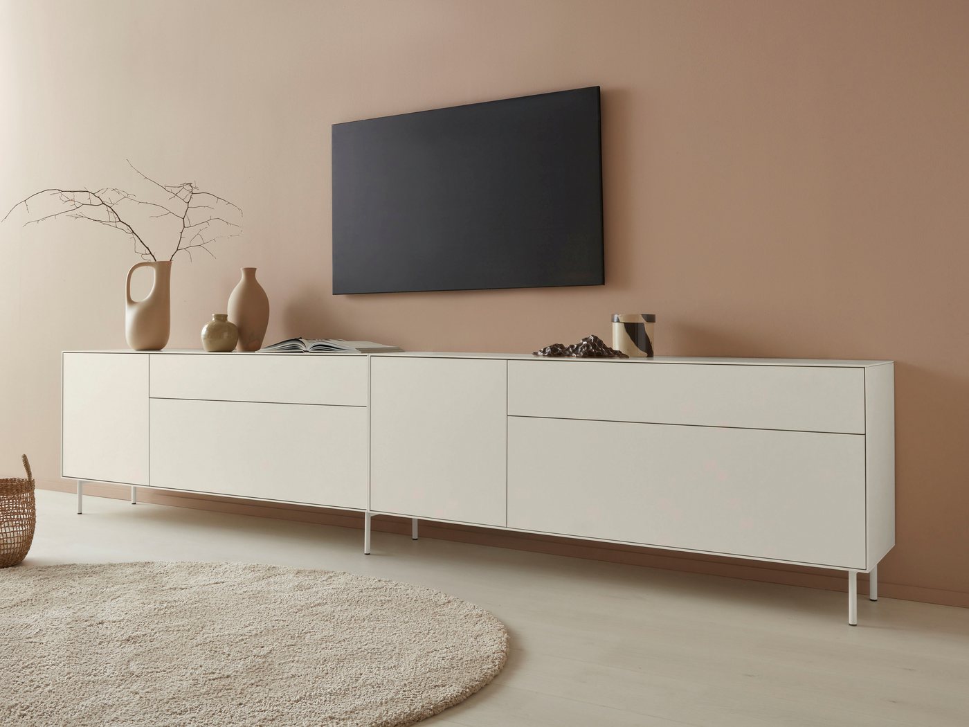 LeGer Home by Lena Gercke Lowboard Essentials (2 St), Breite: 334cm, MDF von LeGer Home by Lena Gercke