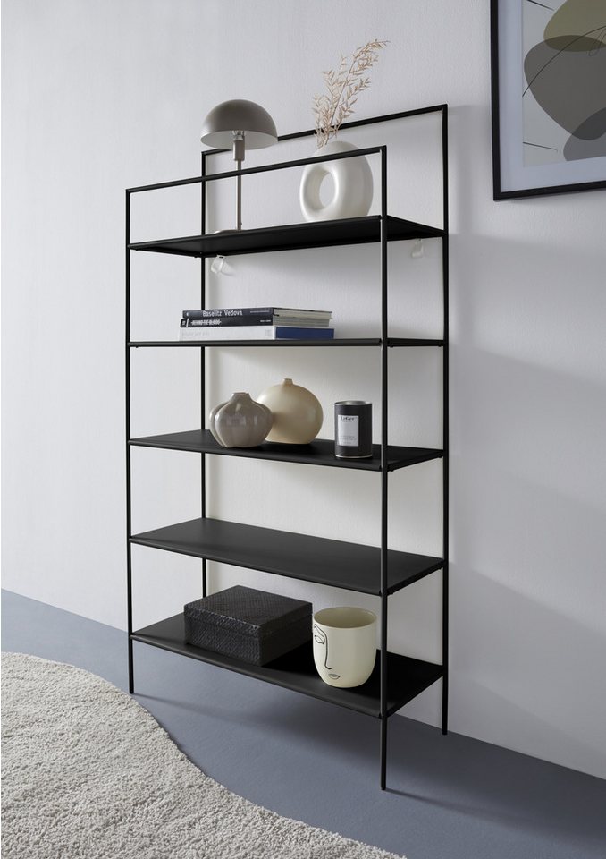 LeGer Home by Lena Gercke Mehrzweckregal Alimo, minimalistisches Design, Metallgestell, 4 Ablageflächen, Breite 80 cm von LeGer Home by Lena Gercke