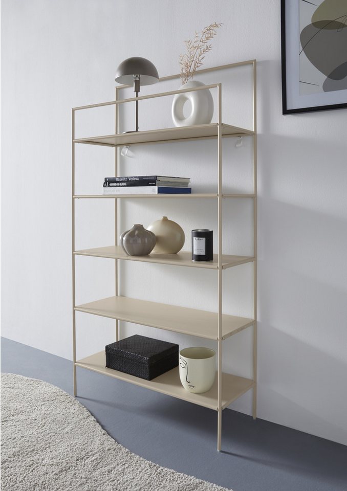 LeGer Home by Lena Gercke Mehrzweckregal Alimo, minimalistisches Design, Metallgestell, 4 Ablageflächen, Breite 80 cm LeGer Home by Lena Gercke Mehrzweckregal Alimo, minimalistisches Design, Metallgestell, 4 Ablageflächen, Breite 80 cm von LeGer Home by Lena Gercke