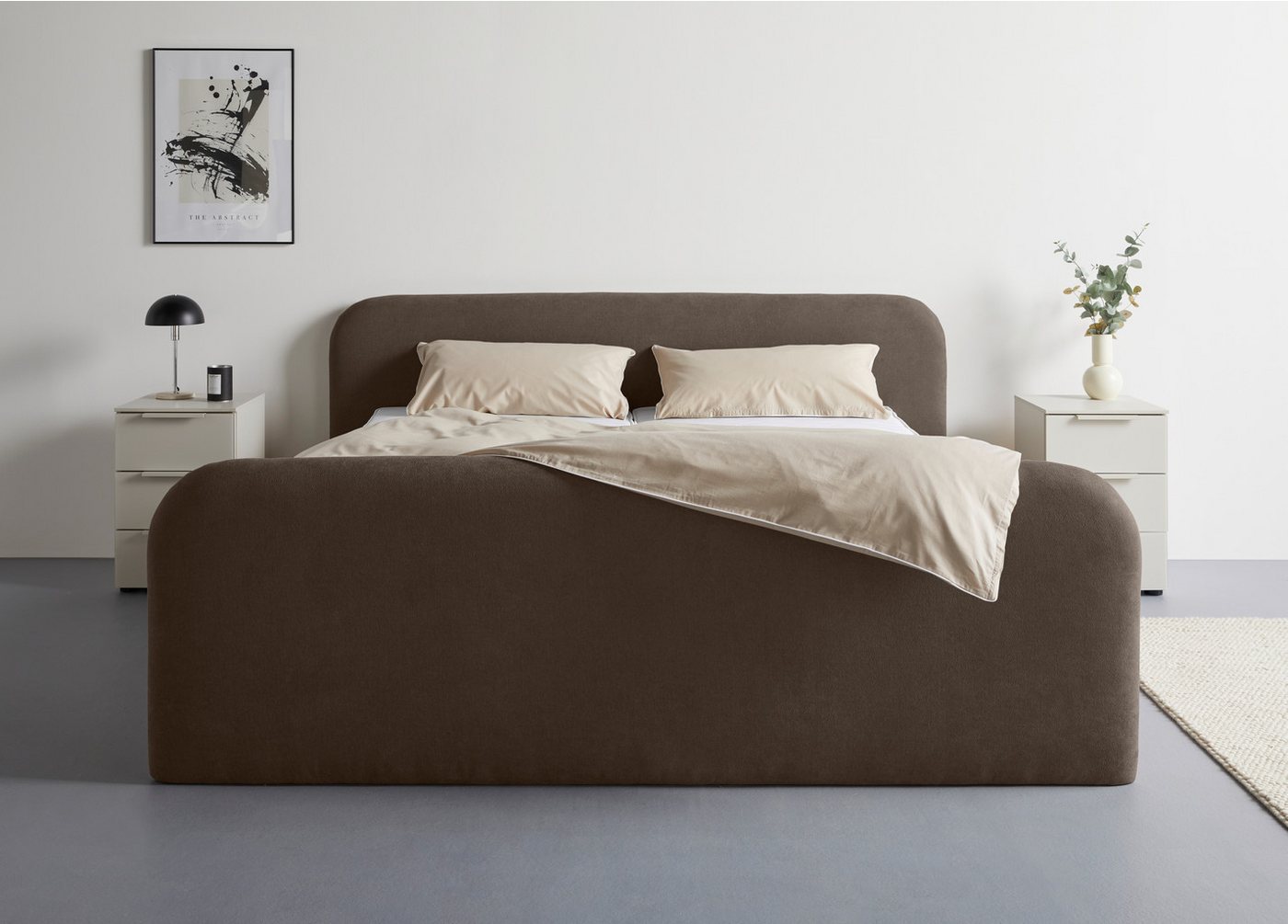 LeGer Home by Lena Gercke Polsterbett Cleomi inklusive Bettkasten, in H2, H3 & H4 erhältlich, in verschiedenen Breiten erhältlich von LeGer Home by Lena Gercke