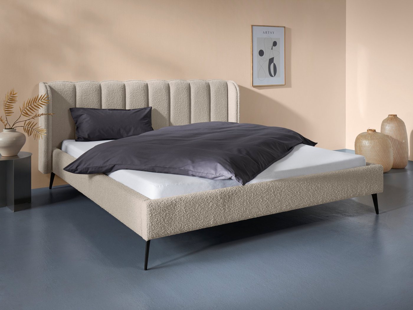 LeGer Home by Lena Gercke Polsterbett Dorly, auch in Bouclé, in zwei Breiten LeGer Home by Lena Gercke Polsterbett Dorly, auch in Bouclé, in zwei Breiten von LeGer Home by Lena Gercke
