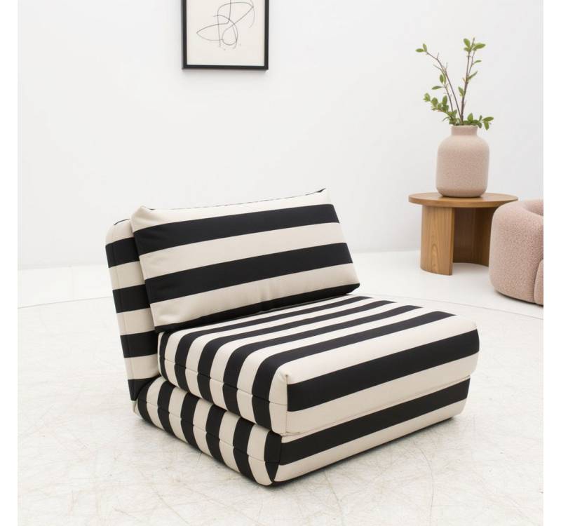 LeGer Home by Lena Gercke Sessel Amara, Schlafsessel ausklappbar, Bettsessel, mit Rasterung von LeGer Home by Lena Gercke
