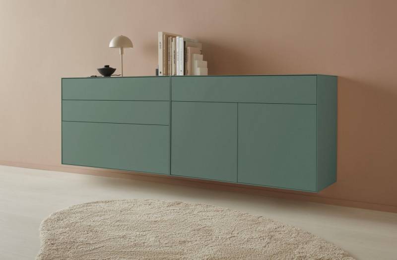 LeGer Home by Lena Gercke Sideboard Essentials (2 St), Breite: 224cm, MDF lackiert, Push-to-open-Funktion von LeGer Home by Lena Gercke