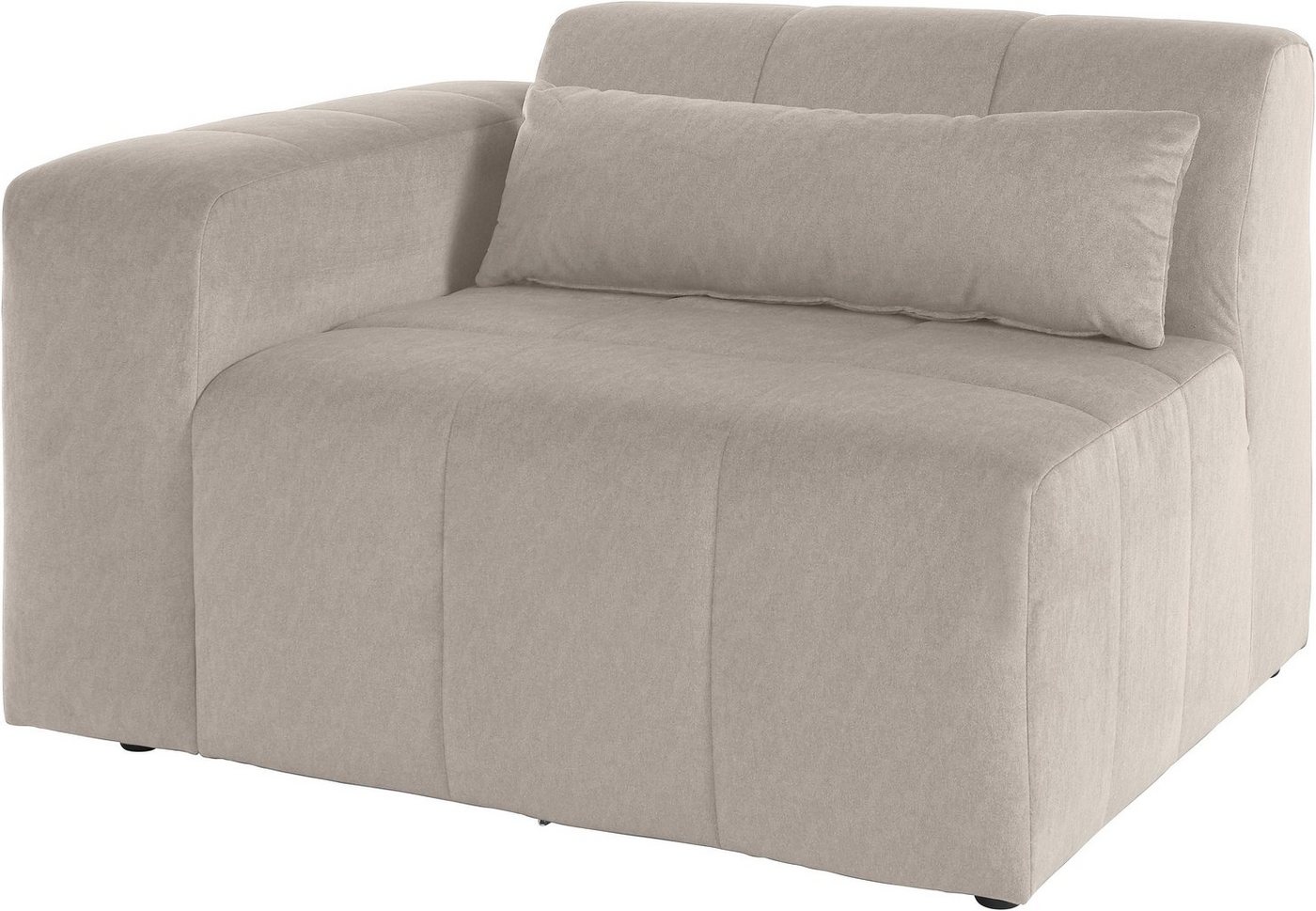 LeGer Home by Lena Gercke Sofaelement Maileen, Modul Sessel mit Armlehne, verknüpfbar mit anderen Modulen der Serie von LeGer Home by Lena Gercke