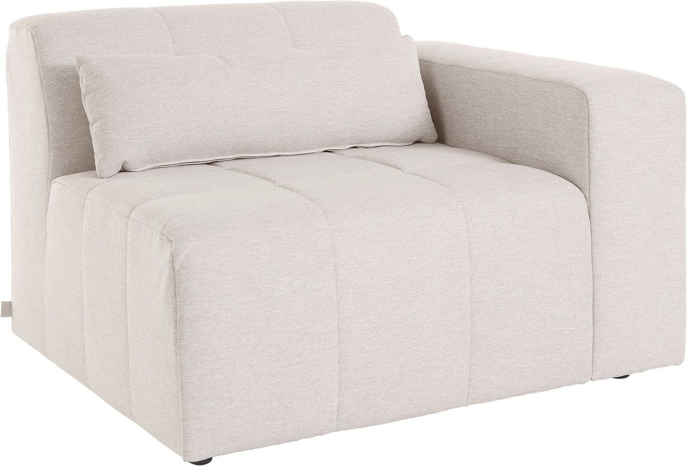 LeGer Home by Lena Gercke Sofaelement Maileen, Modul Sessel mit Armlehne, verknüpfbar mit anderen Modulen der Serie von LeGer Home by Lena Gercke