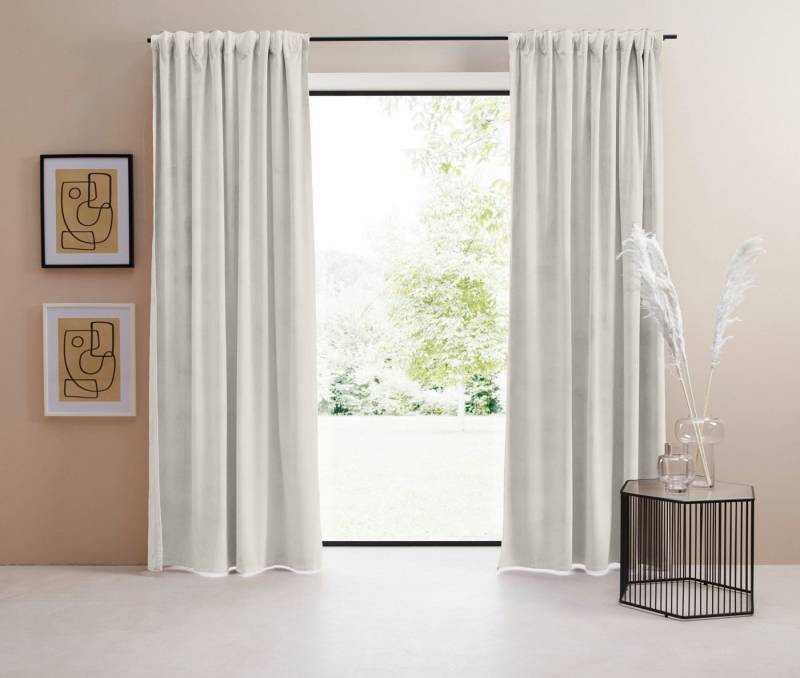 LeGer Home by Lena Gercke Vorhang Samt Ladina, Multifunktionsband (1 St), blickdicht, Polyester, blickdicht, gewebt, verschiedene Größen, Bestseller von LeGer Home by Lena Gercke