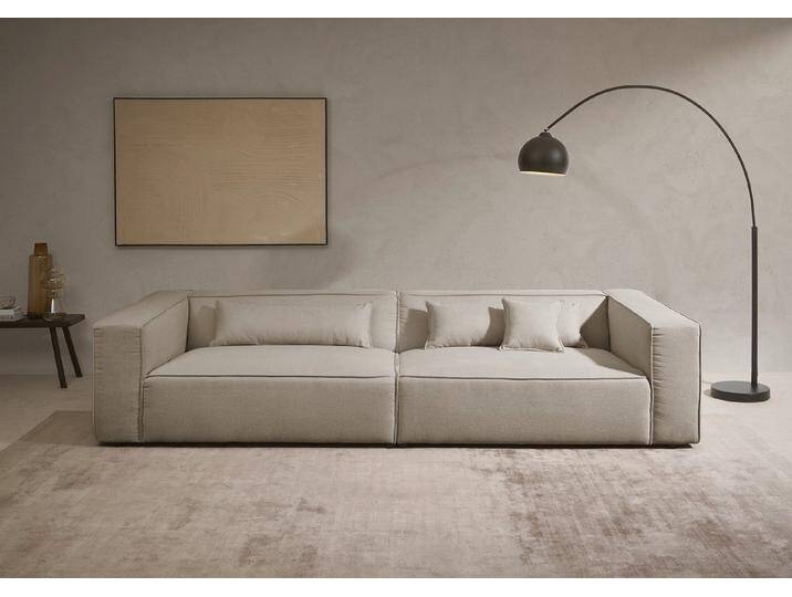 LeGer Home by Lena Gercke 3-Sitzer PIARA, XXL Sofa mit Kedernaht, Big-Sofa in Cord oder Leinenoptik, schwarze Füße, bequemer Sitzkomfort, extra tiefe Sitzfläche LeGer Home by Lena Gercke 3-Sitzer PIARA, XXL Sofa mit Kedernaht, Big-Sofa in Cord oder Leinenoptik, schwarze Füße, bequemer Sitzkomfort, extra tiefe Sitzfläche von LeGer