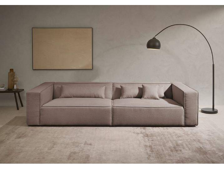 LeGer Home by Lena Gercke 3-Sitzer PIARA, XXL Sofa mit Kedernaht, Big-Sofa in Cord oder Leinenoptik, schwarze Füße, bequemer Sitzkomfort, extra tiefe Sitzfläche LeGer Home by Lena Gercke 3-Sitzer PIARA, XXL Sofa mit Kedernaht, Big-Sofa in Cord oder Leinenoptik, schwarze Füße, bequemer Sitzkomfort, extra tiefe Sitzfläche von LeGer
