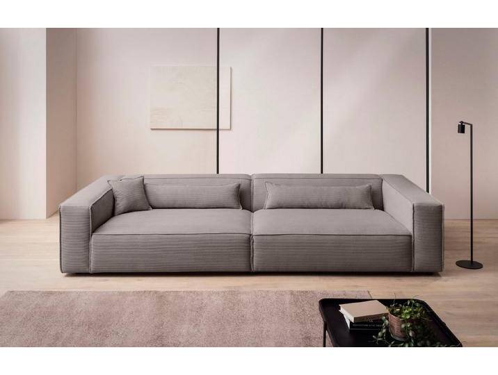 LeGer Home by Lena Gercke 3-Sitzer PIARA, XXL Sofa mit Kedernaht, Big-Sofa in Cord oder Leinenoptik, schwarze Füße, bequemer Sitzkomfort, extra tiefe Sitzfläche LeGer Home by Lena Gercke 3-Sitzer PIARA, XXL Sofa mit Kedernaht, Big-Sofa in Cord oder Leinenoptik, schwarze Füße, bequemer Sitzkomfort, extra tiefe Sitzfläche von LeGer