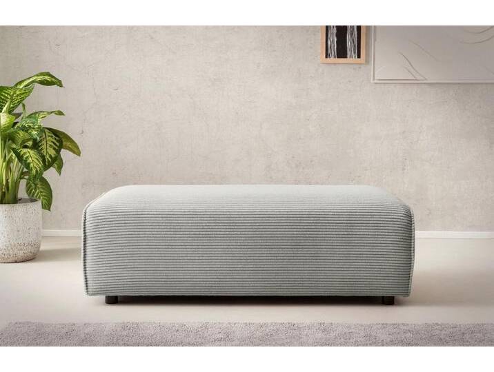 LeGer Home by Lena Gercke Hocker PIARA, Polsterhocker mit Kedernaht, Cord, Leinenoptik o. Strukturstoff, zur Serie PIARA, rechteckig, schwarze Füße, bequemer Sitzkomfort LeGer Home by Lena Gercke Hocker PIARA, Polsterhocker mit Kedernaht, Cord, Leinenoptik o. Strukturstoff, zur Serie PIARA, rechteckig, schwarze Füße, bequemer Sitzkomfort von LeGer