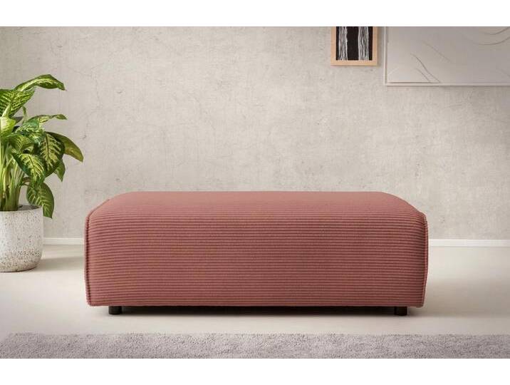 LeGer Home by Lena Gercke Hocker PIARA, Polsterhocker mit Kedernaht, Cord, Leinenoptik o. Strukturstoff, zur Serie PIARA, rechteckig, schwarze Füße, bequemer Sitzkomfort LeGer Home by Lena Gercke Hocker PIARA, Polsterhocker mit Kedernaht, Cord, Leinenoptik o. Strukturstoff, zur Serie PIARA, rechteckig, schwarze Füße, bequemer Sitzkomfort von LeGer