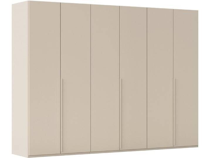 LeGer Home by Lena Gercke Kleiderschrank Schrank Garderobe Ankleide Schlafzimmer Flur Serina (in 3 verschiedenen Ausstattungen BASIC/CLASSIC/PREMIUM) in 6 Breiten (101 - 401 cm) mit Front Glas oder Dekor MADE IN GERMANY, beige von LeGer