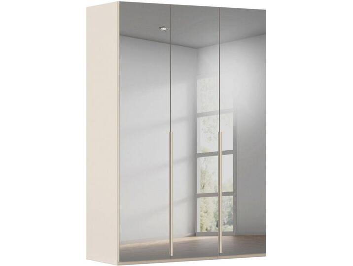 LeGer Home by Lena Gercke Kleiderschrank Schrank Garderobe Ankleide Schlafzimmer Flur SERINA Eyecatcher (in 3 verschiedenen Ausstattungen BASIC/CLASSIC/PREMIUM) in 6 Breiten (101 - 401 cm) mit Front Glas oder Dekor MADE IN GERMANY, beige grau von LeGer