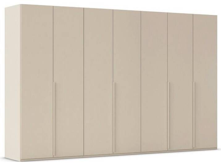 LeGer Home by Lena Gercke Kleiderschrank Schrank Garderobe Ankleide Schlafzimmer Flur Serina (in 3 verschiedenen Ausstattungen BASIC/CLASSIC/PREMIUM) in 6 Breiten (101 - 401 cm) mit Front Glas oder Dekor MADE IN GERMANY, beige von LeGer