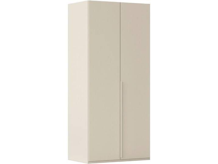 LeGer Home by Lena Gercke Kleiderschrank Schrank Garderobe Ankleide Schlafzimmer Flur Serina (in 3 verschiedenen Ausstattungen BASIC/CLASSIC/PREMIUM) in 6 Breiten (101 - 401 cm) mit Front Glas oder Dekor MADE IN GERMANY, beige von LeGer