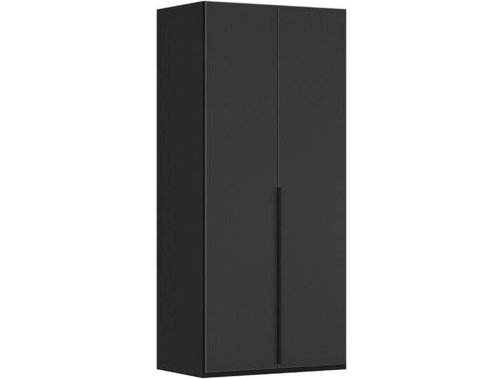 LeGer Home by Lena Gercke Kleiderschrank Schrank Garderobe Ankleide Schlafzimmer Flur Serina (in 3 verschiedenen Ausstattungen BASIC/CLASSIC/PREMIUM) in 6 Breiten (101 - 401 cm) mit Front Glas oder Dekor MADE IN GERMANY, schwarz von LeGer