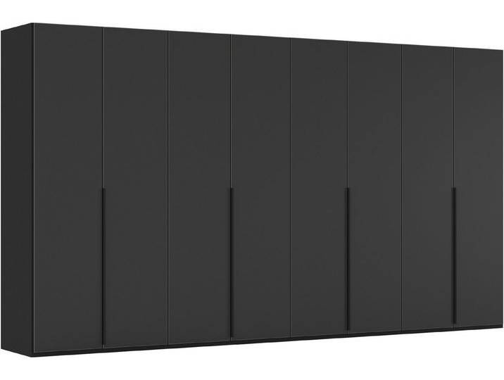 LeGer Home by Lena Gercke Kleiderschrank Schrank Garderobe Ankleide Schlafzimmer Flur Serina (in 3 verschiedenen Ausstattungen BASIC/CLASSIC/PREMIUM) in 6 Breiten (101 - 401 cm) mit Front Glas oder Dekor MADE IN GERMANY, schwarz von LeGer