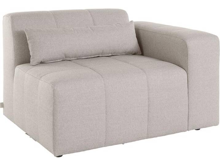 Sofaelement Maileen , beige, B:116cm H:74cm T:90cm, 100% Polyester, LEGER HOME BY LENA GERCKE, Polsterelemente, Modul Sessel mit Armlehne, verknüpfbar mit anderen Modulen der Serie von LeGer