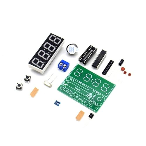 LeHang 1 Satz C51 4 Bits Digitale Elektronische Uhr Elektronische Produktionssuite DIY-Kits von LeHang