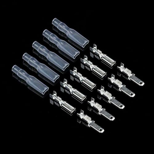 LeHang 100 Stück 2,8 mm Elektrische Kabelverbinder Buchse Stecker Flachstecker Crimpklemmen Kit LeHang 100 Stück 2,8 mm Elektrische Kabelverbinder Buchse Stecker Flachstecker Crimpklemmen Kit von LeHang