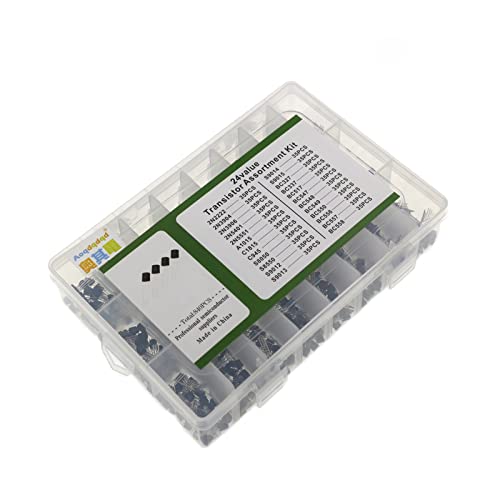 LeHang 840Pcs TO-92 Transistor Sortiment Kit 24-Werte Spezifikationen NPN PNP in-line Triode Set von LeHang