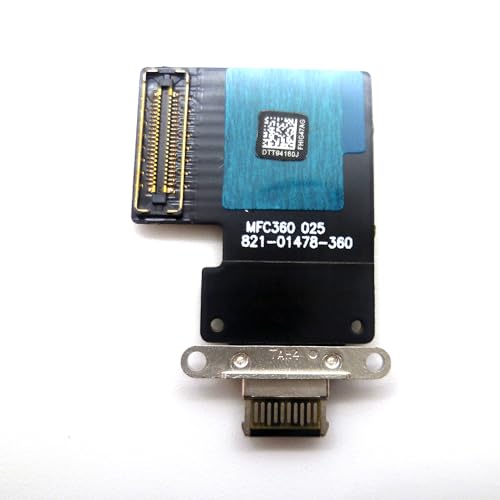 LeHang Ladeanschluss USB-Ladegerät Dock Connector Flex Kabel Modul Ersatz Kompatibel mit iPad Pro 11 Zoll 2018 A1980 A2013 A1934 / iPad Pro 12,9 Zoll 3rd (2018) A1876 A1895 A1983 (Schwarz) von LeHang