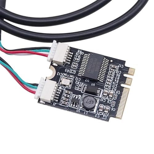 LeHang M.2 A + E Schlüssel zu Doppel USB 2.0 Konverter Kabel Notebook Externe Separate 30cm von LeHang