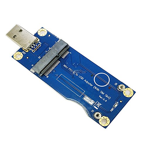 LeHang Mini PCI-E zu USB Adapter Mit SIM Karten Slot für WWAN/LTE Modul (Industriequalität) von LeHang