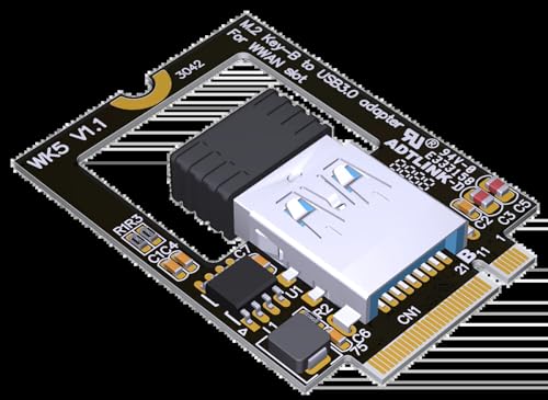LeHang NGFF M.2 B-Schlüssel zu USB3.0 Adapterkarte Für drahtlose Bluetooth WiFi Netzwerkkarte von LeHang